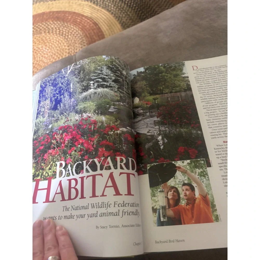 Best of Birds & Blooms Hardcover Book 2007 Reader's Digest Gardening Bird Facts